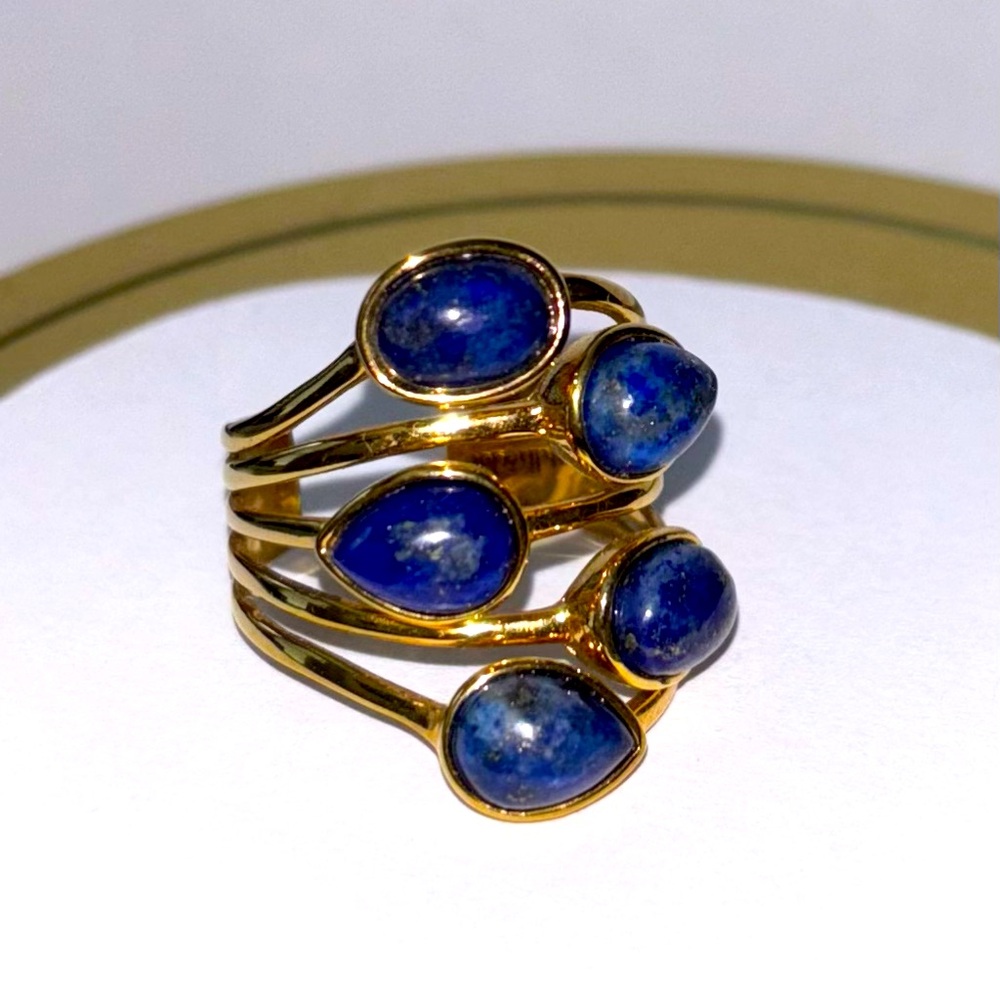 Lapis Lazuli Gemstone Ring